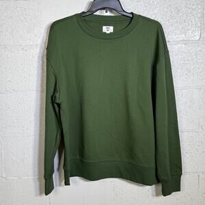 Mode of One Men's Relaxed-Fit Fleece Sweatshirt, Black Forest XL $60